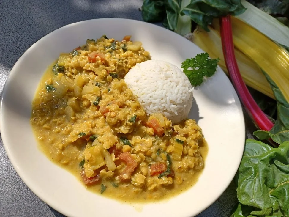 Mangold - Curry mit Linsen - Rezept - Bild Nr. 14563