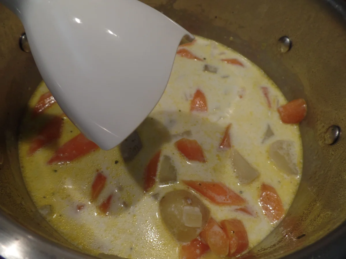 Asiatische Möhren-Suppe mit Garnelen - Rezept - Bild Nr. 14553