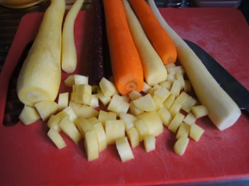 Möhren-Mango-Suppe mit Garnelenspieß - Rezept - Bild Nr. 4