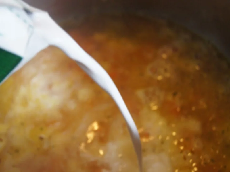 Möhren-Mango-Suppe mit Garnelenspieß - Rezept - Bild Nr. 7