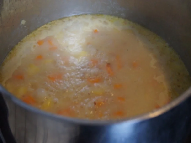 Möhren-Mango-Suppe mit Garnelenspieß - Rezept - Bild Nr. 8