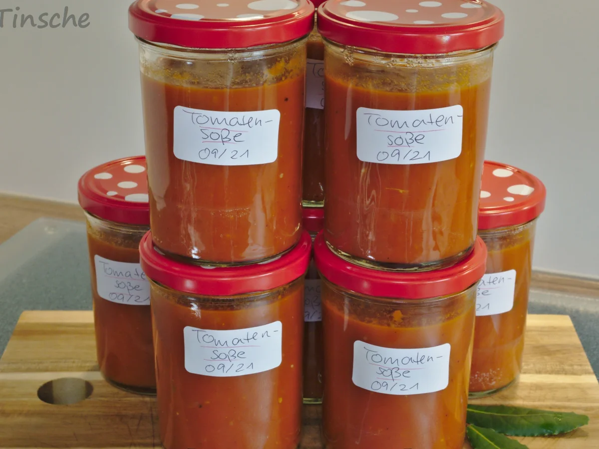 Tomatensoße eingeweckt - Rezept - Bild Nr. 11