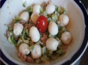 Pikanter Salat mit Wachteleiern - Rezept - Bild Nr. 2