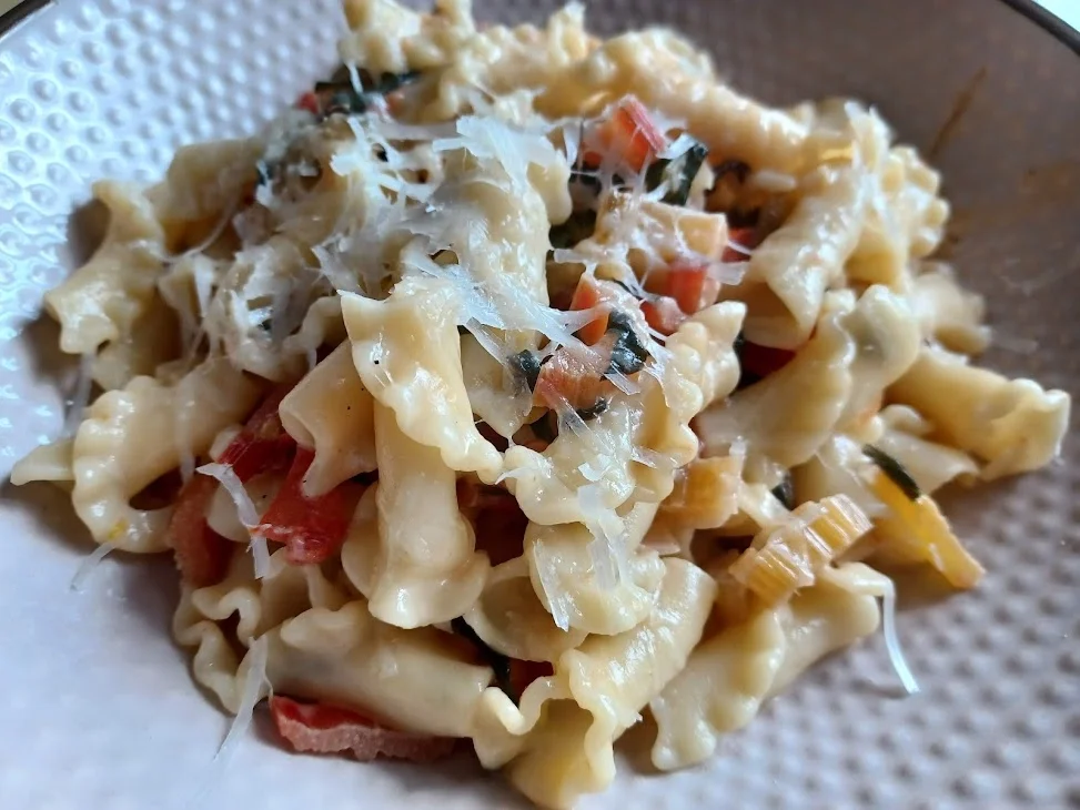 Nudeln in Mangold-Sahne-Soße - Rezept - Bild Nr. 19