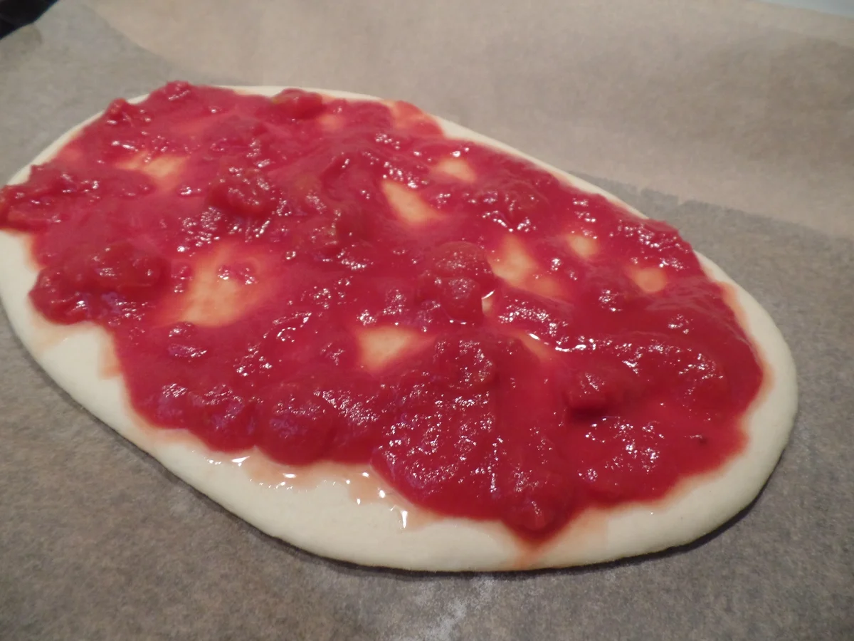 Rezept: Pinsa "Zweierlei" Bild Nr. 14604 Pinsa "Zweierlei" - Rezept - Bild Nr. 14604