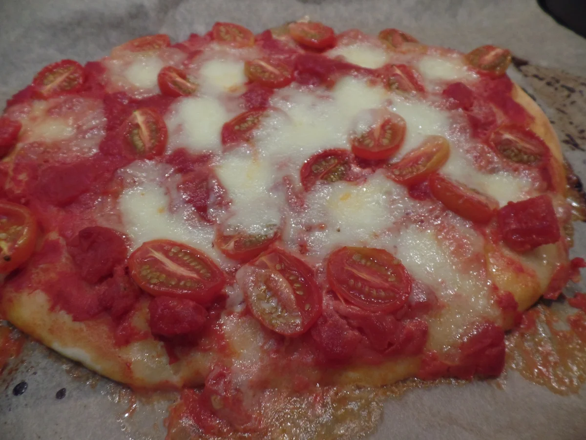 Rezept: Pinsa "Zweierlei" Bild Nr. 14606 Pinsa "Zweierlei" - Rezept - Bild Nr. 14606