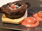 Gegrillter Schokokuchen mit Tannenspitzeneis - Rezept - Bild Nr. 2