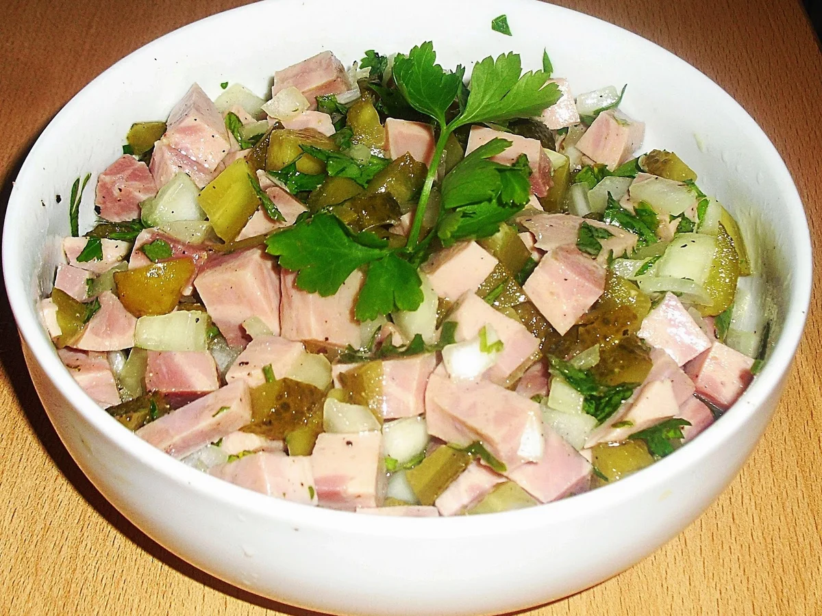 Wurstsalat *Bayerischer Art* - Rezept - Bild Nr. 3
