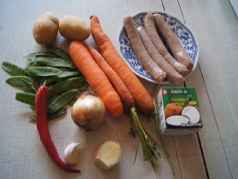 Kokos-Möhren-Suppe mit Einlage - Rezept - Bild Nr. 14597