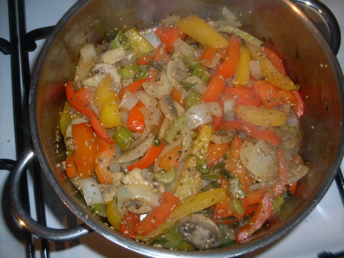 Rezept: Flattermann mit Mittelmeergemüse* und Kartoffeln Bild Nr. 14597 Flattermann mit Mittelmeergemüse* und Kartoffeln - Rezept - Bild Nr. 14597