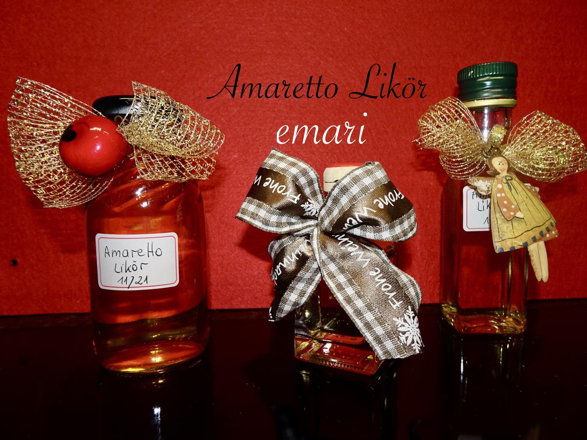 Amaretto Likör - Geschenke aus der Küche - Rezept - Bild Nr. 14612