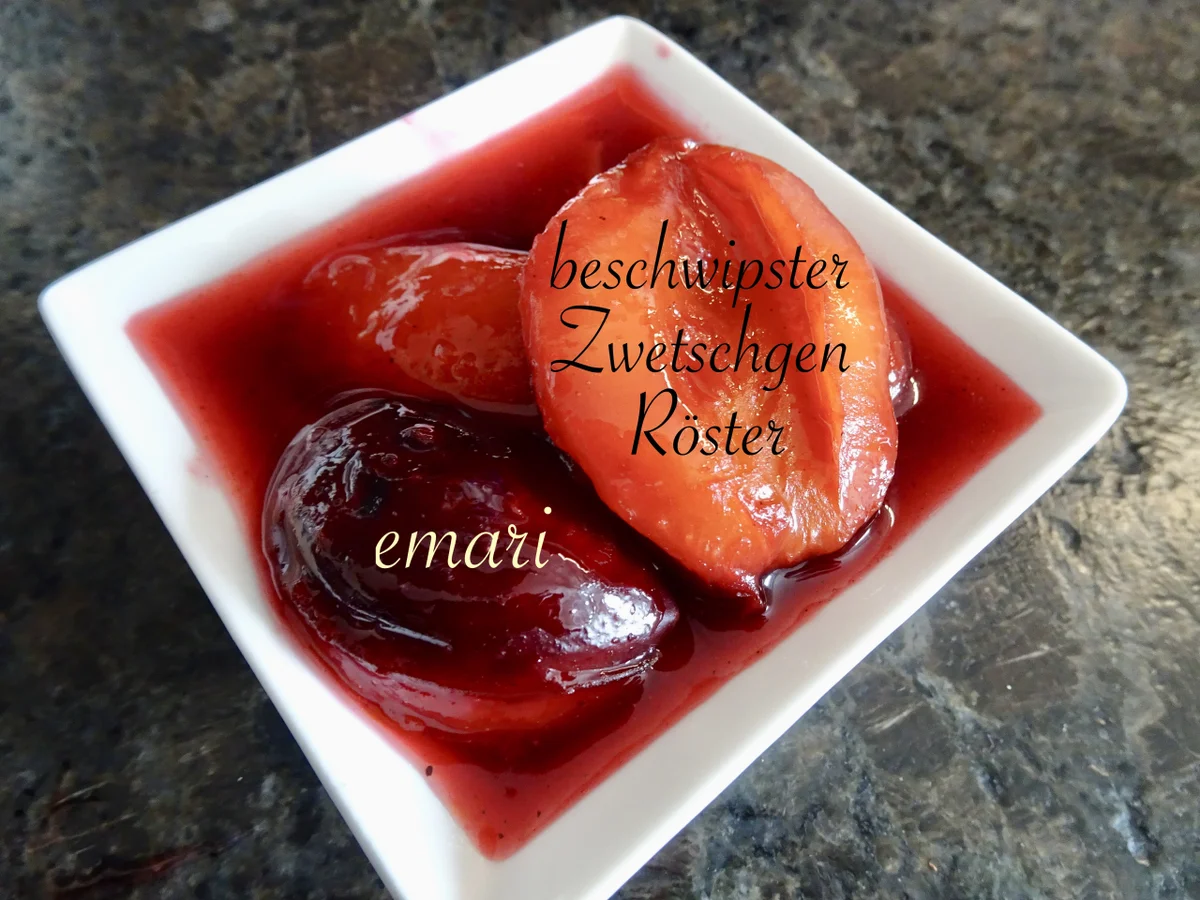 beschwipster Zwetschgen Röster - Rezept - Bild Nr. 14618