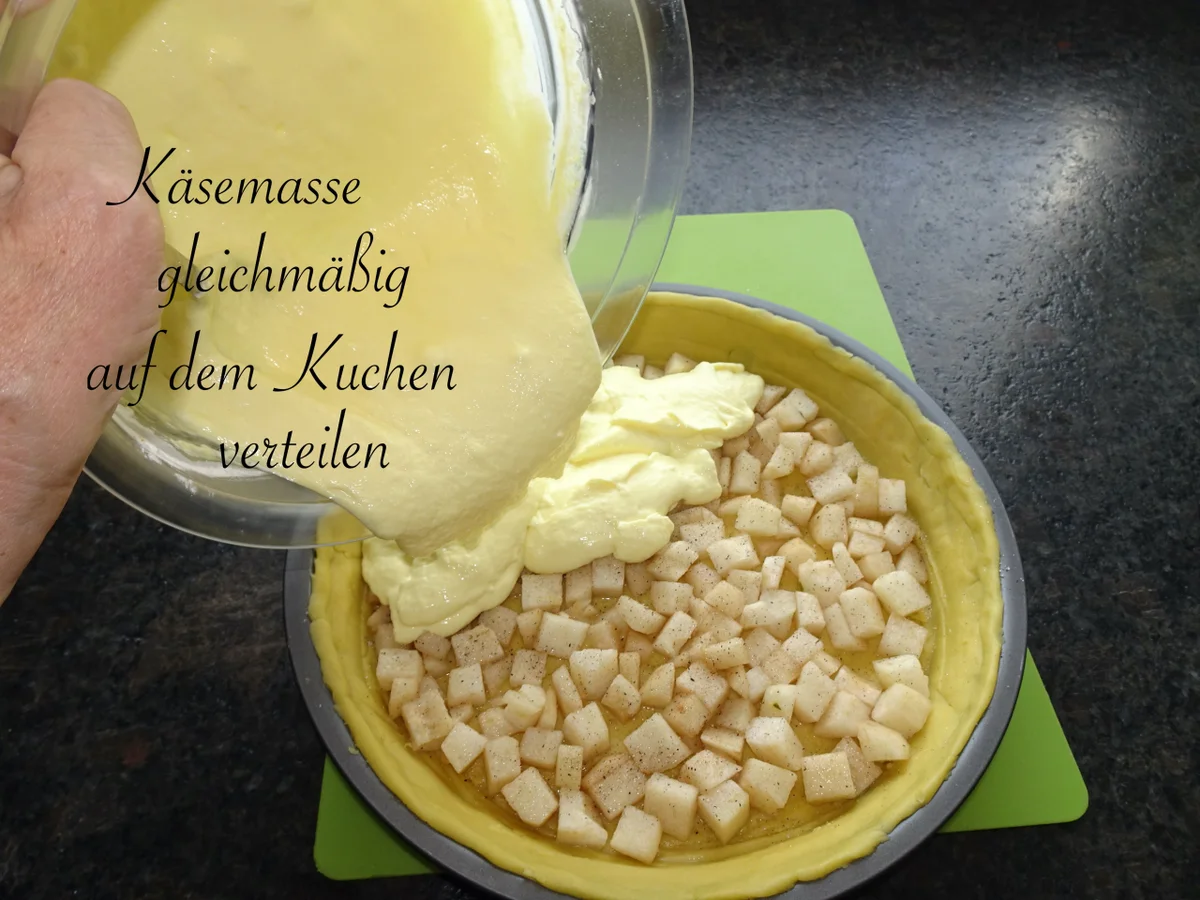 Nashi Birnen Käsekuchen - Rezept - Bild Nr. 14621
