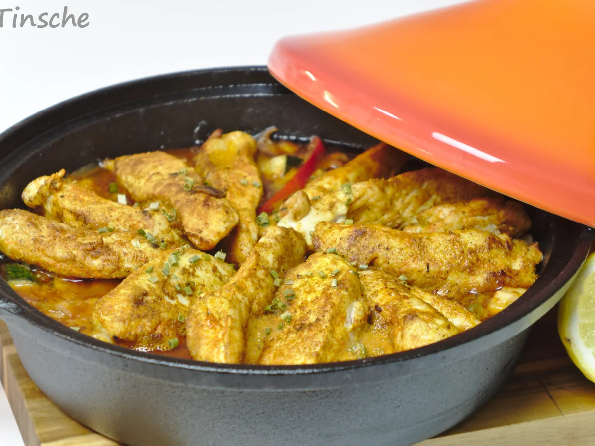 Hähnchen-Gemüse-Tajine aus der Tajine - Rezept - Bild Nr. 14613