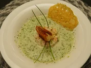 Kalte Gurkensuppe mit Räucherlachstatar - Rezept - Bild Nr. 14605
