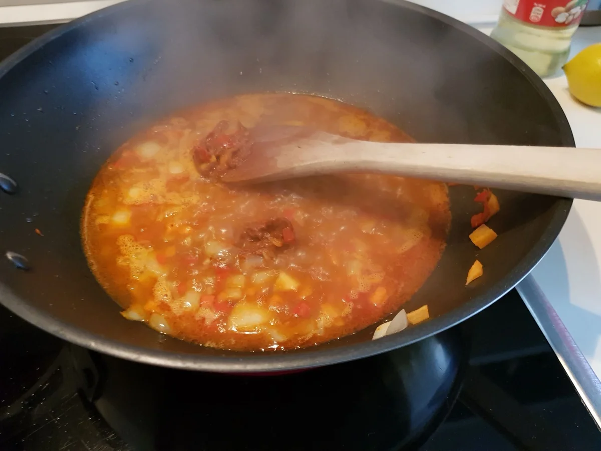 Rezept: Rotes Fisch-Curry, scharf Bild Nr. 14608 Rotes Fisch-Curry, scharf - Rezept - Bild Nr. 14608