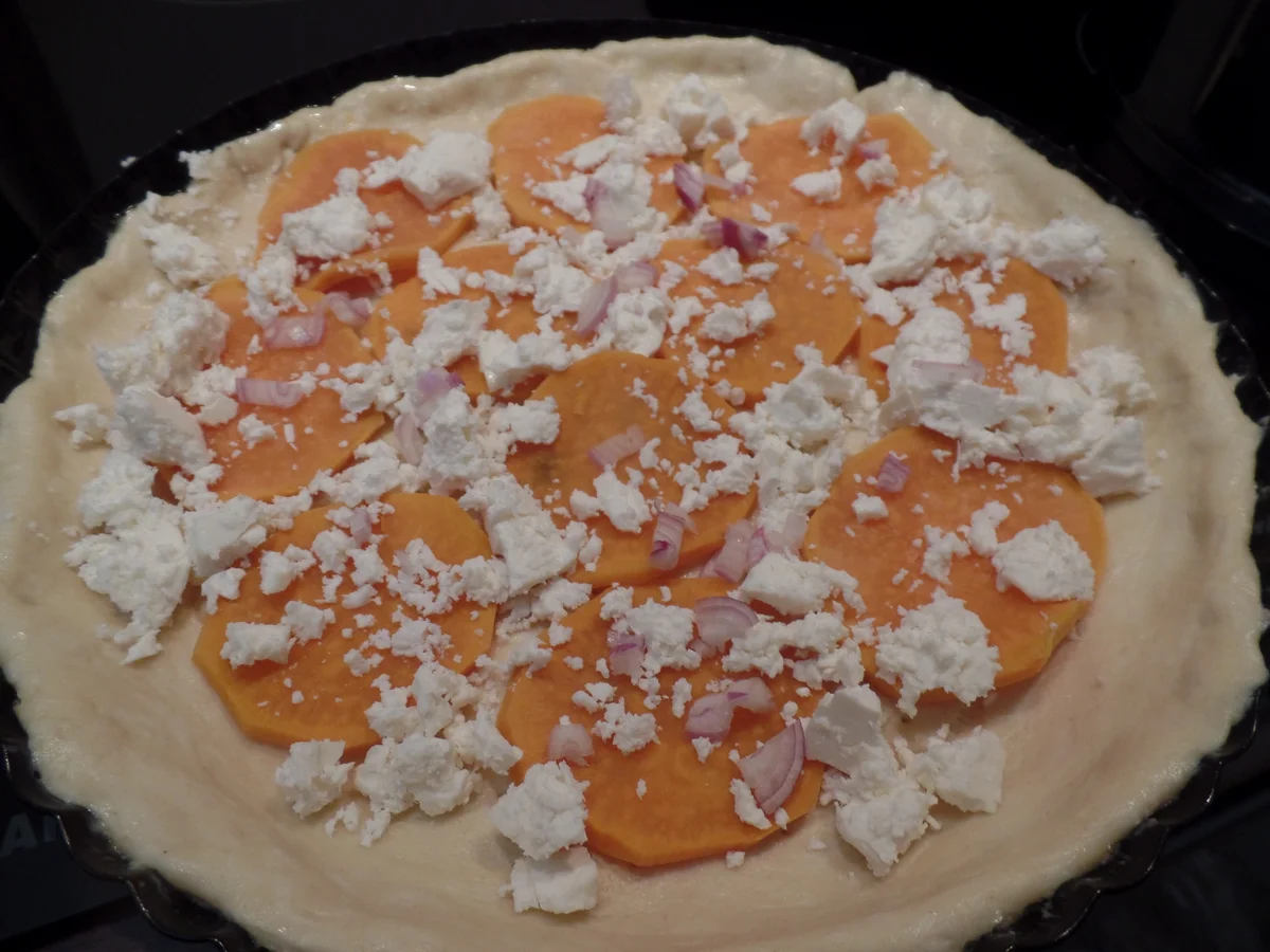 Süßkartoffel-Feta-Tarte - Rezept - Bild Nr. 14620