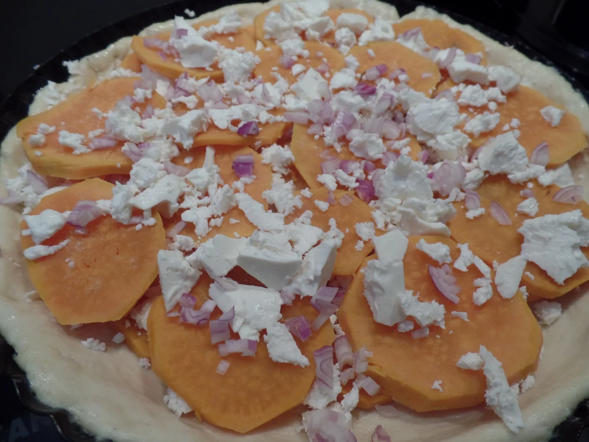Süßkartoffel-Feta-Tarte - Rezept - Bild Nr. 14621