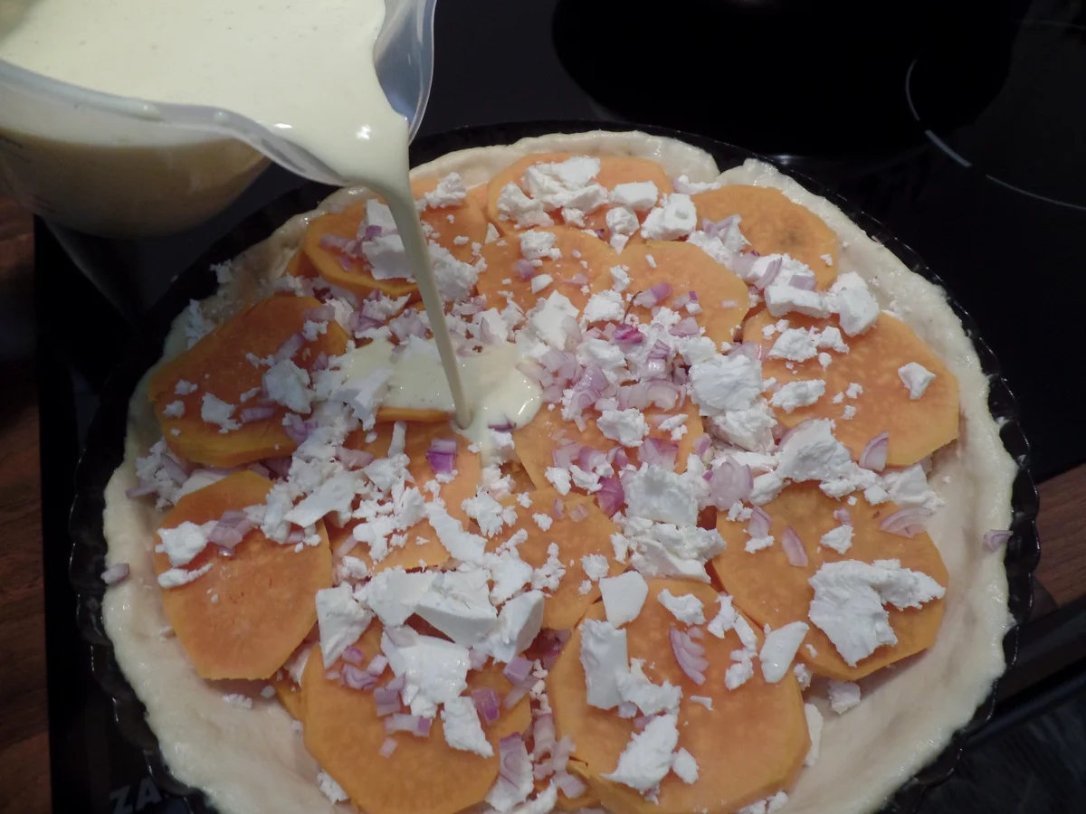 Süßkartoffel-Feta-Tarte - Rezept - Bild Nr. 14622