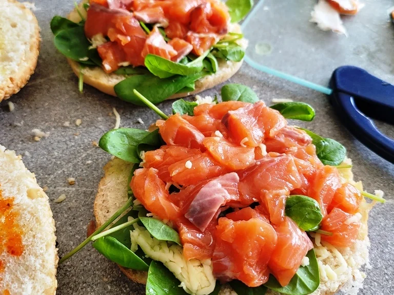 Fischbrötchen XXL "Exquisit" zur kochbar Challenge September 2021 - Rezept - Bild Nr. 14629