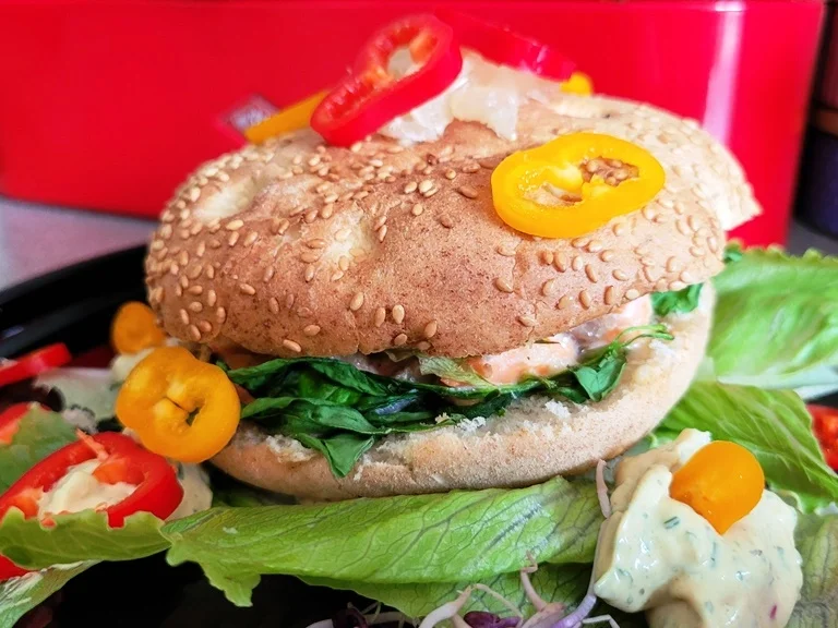 Fischbrötchen XXL "Exquisit" zur kochbar Challenge September 2021 - Rezept - Bild Nr. 14631