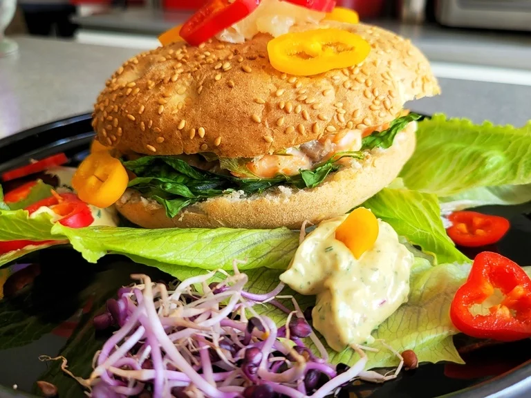 Fischbrötchen XXL "Exquisit" zur kochbar Challenge September 2021 - Rezept - Bild Nr. 14633