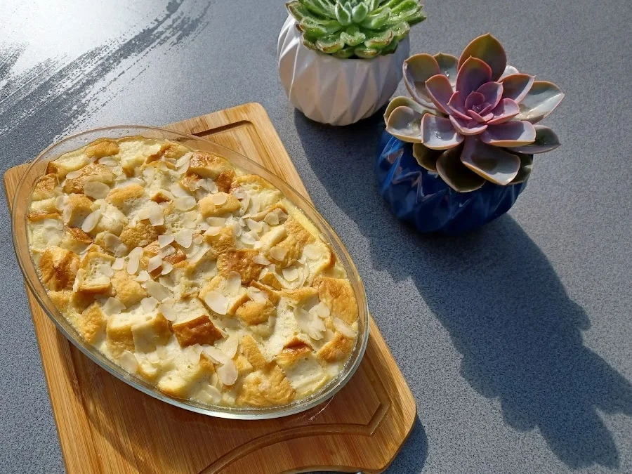 Brotpudding zur kochbar Challenge September 2021 - Rezept - Bild Nr. 15