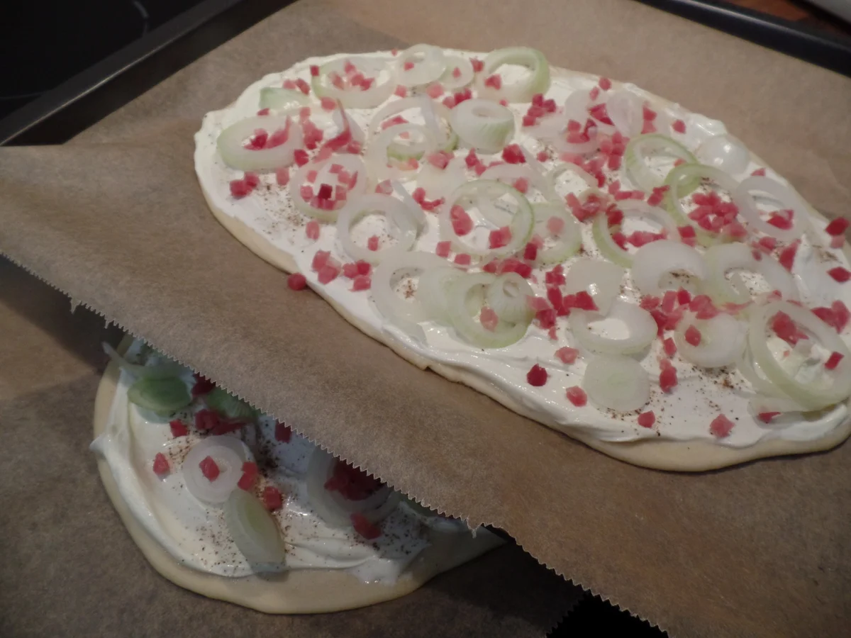 Rezept: Elsässer Flammkuchen Bild Nr. 14629 Elsässer Flammkuchen - Rezept - Bild Nr. 14629