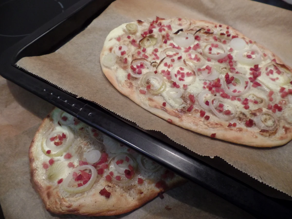 Rezept: Elsässer Flammkuchen Bild Nr. 14631 Elsässer Flammkuchen - Rezept - Bild Nr. 14631