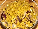 Kurkumareis mit zweierlei roten Zwiebeln - Rezept - Bild Nr. 2