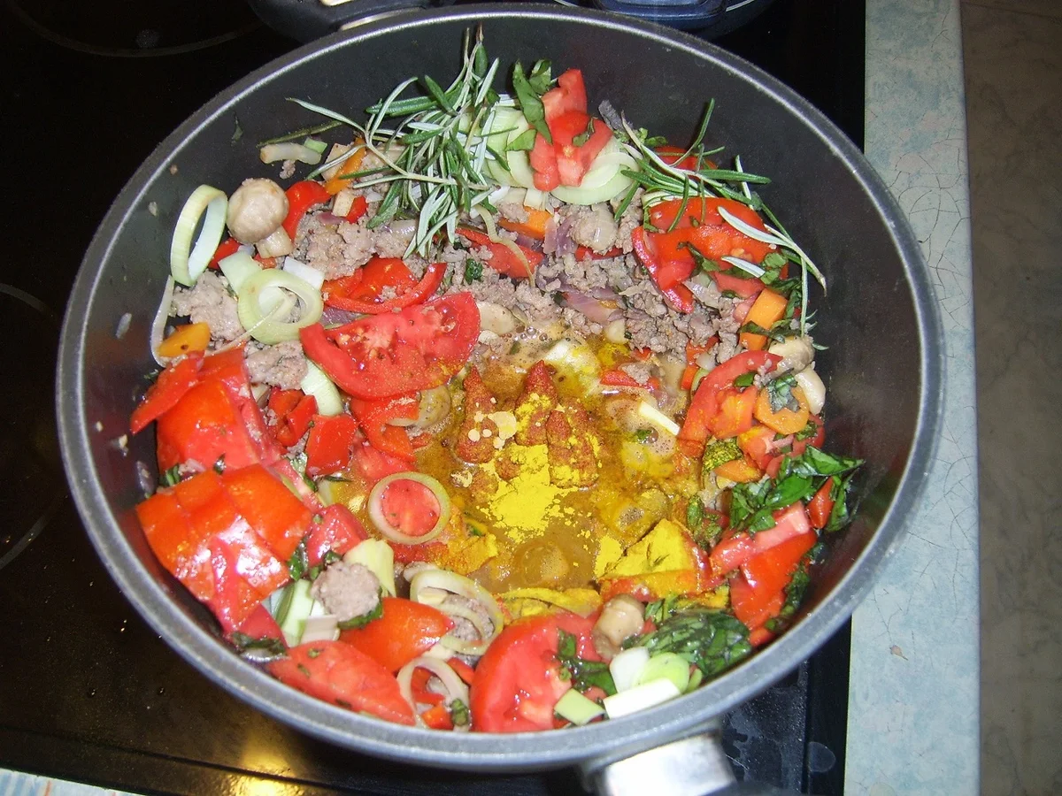 Rezept: Hackfleischtopf Bild Nr. 14627 Hackfleischtopf - Rezept - Bild Nr. 14627