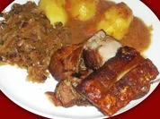 Schäufele mit Bayerisch Kraut - kulinarische Weltreise - Rezept - Bild Nr. 2