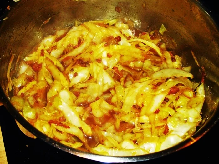 Schäufele mit Bayerisch Kraut - kulinarische Weltreise - Rezept - Bild Nr. 6