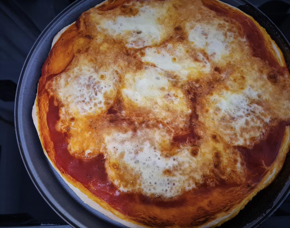 Pizza Rucola Schinken - Rezept - Bild Nr. 14651