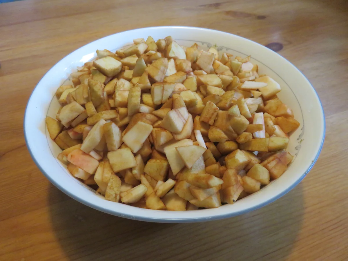 Rezept: Apfelstrudel mit Mandel-Vanille-Sauce Bild Nr. 14653 Apfelstrudel mit Mandel-Vanille-Sauce - Rezept - Bild Nr. 14653