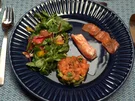 Lachs und Salat - Rezept - Bild Nr. 2