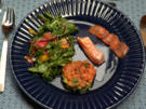 Lachs und Salat - Rezept - Bild Nr. 2
