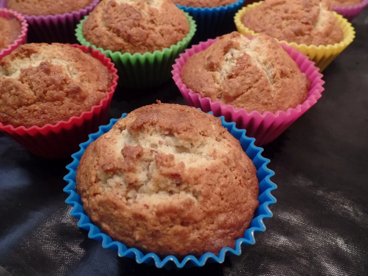 Rezept: Marzipan-Mandel-Muffins Bild Nr. 14672 Marzipan-Mandel-Muffins - Rezept - Bild Nr. 14672