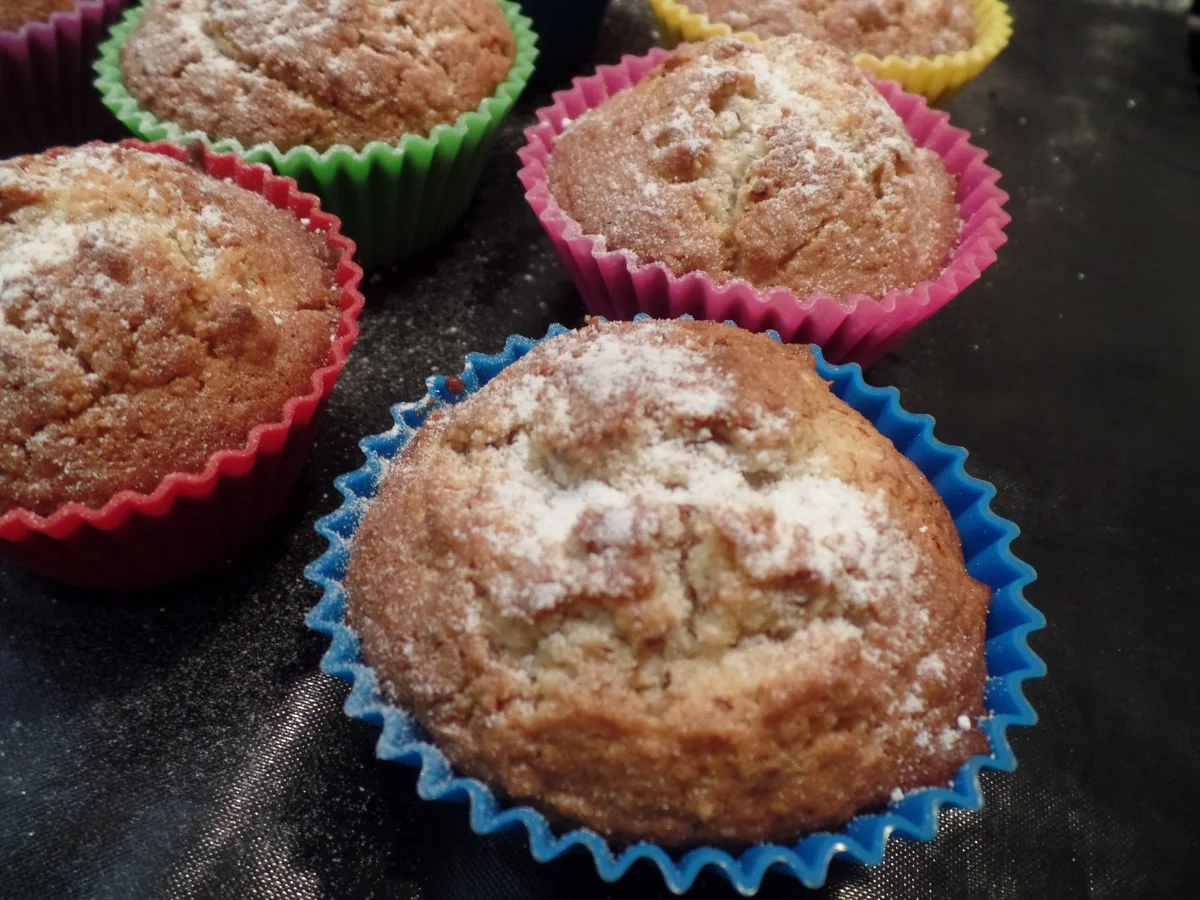 Rezept: Marzipan-Mandel-Muffins Bild Nr. 14673 Marzipan-Mandel-Muffins - Rezept - Bild Nr. 14673