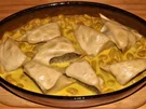Rezept: Maultaschen überbacken auf Bohnen-Frischkäse-Gemüse Bild Nr. 2 Maultaschen überbacken auf Bohnen-Frischkäse-Gemüse - Rezept - Bild Nr. 2
