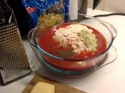 Nudelauflauf tomatig, sahnig, käsig - Rezept - Bild Nr. 2