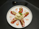 Mousse von weißer Schokolade an Erdbeercarpaccio mir Sauce a la Romanoff - Rezept - Bild Nr. 3