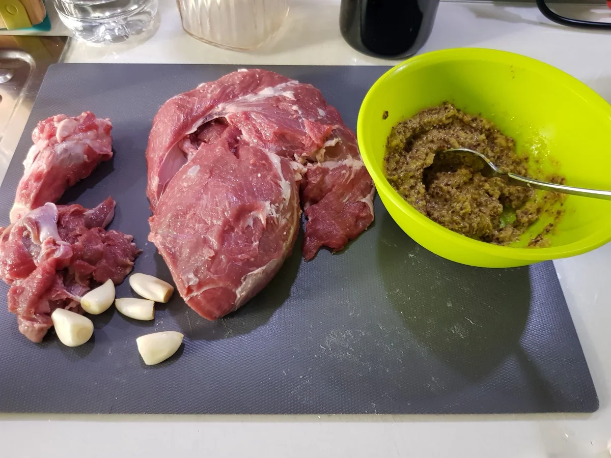 Lamm-Rollbraten aus der Keule - Rezept - Bild Nr. 14693