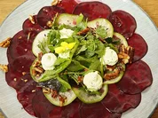 Rote Bete mit Pekannuss und Salat - Rezept - Bild Nr. 2