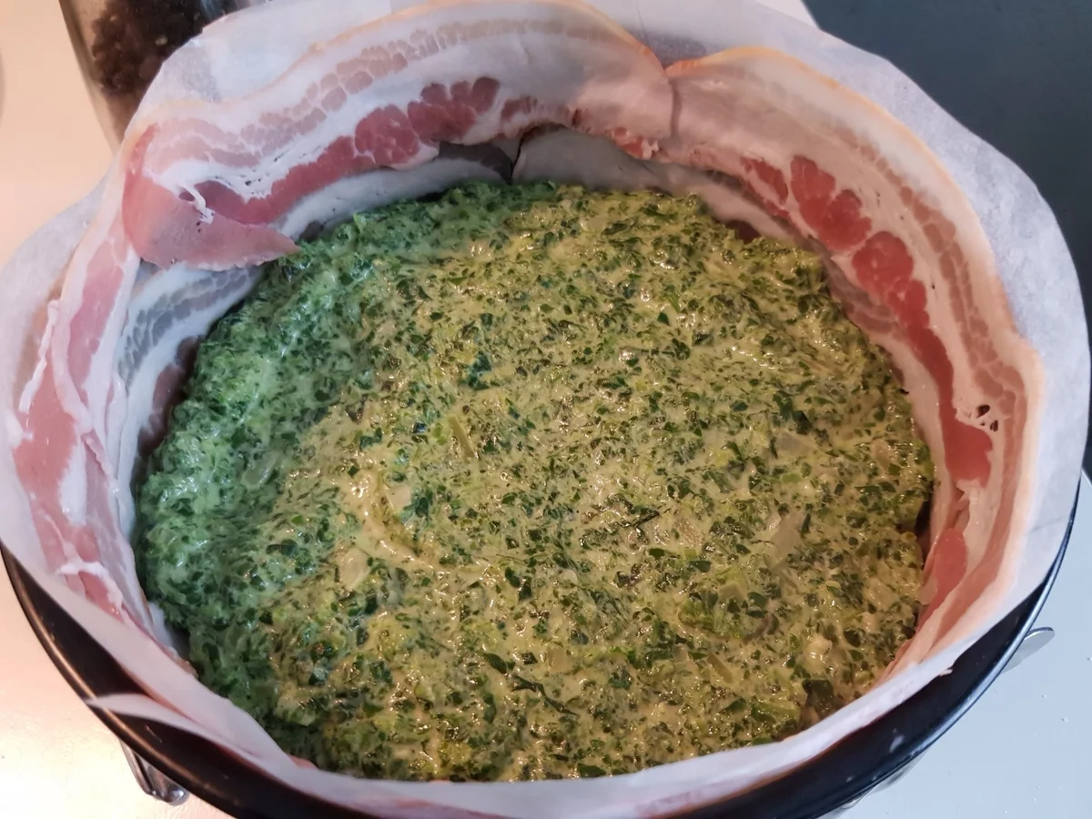 Rezept: Roesti-Torte mit Spinat und Salsiccia Bild Nr. 14686 Roesti-Torte mit Spinat und Salsiccia - Rezept - Bild Nr. 14686