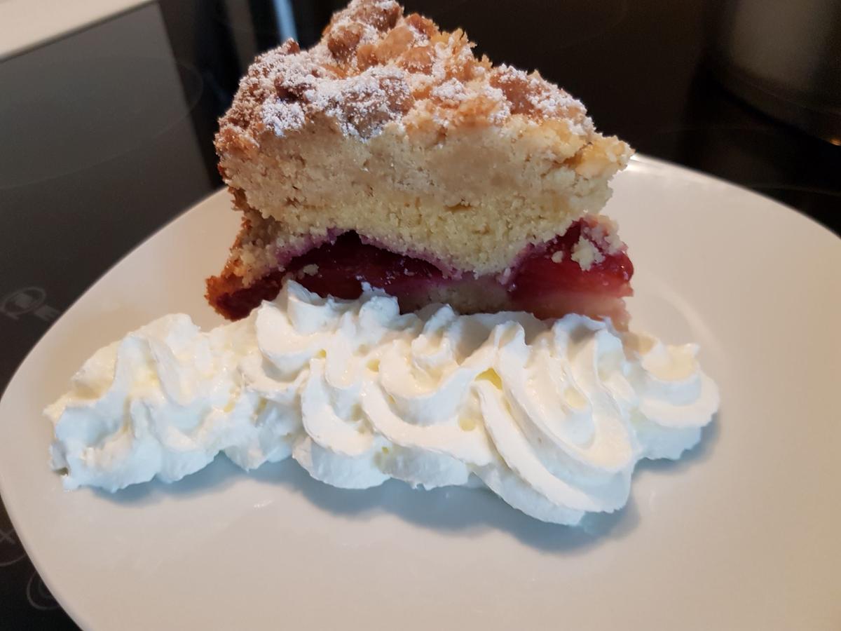 Marzipan Pflaumenkuchen - einfach - von barbara62