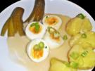 Eier mit süss-saurer Soße - Rezept - Bild Nr. 2
