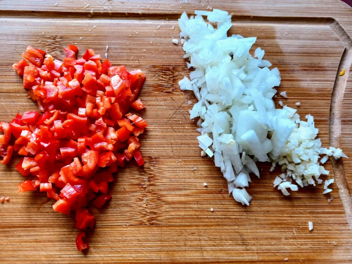 Zucchini mit Hackfleisch gefüllt - Rezept - Bild Nr. 14689