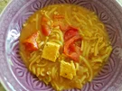 Asiatische Tofu-Erdnuss-Nudelsuppe - Rezept - Bild Nr. 2