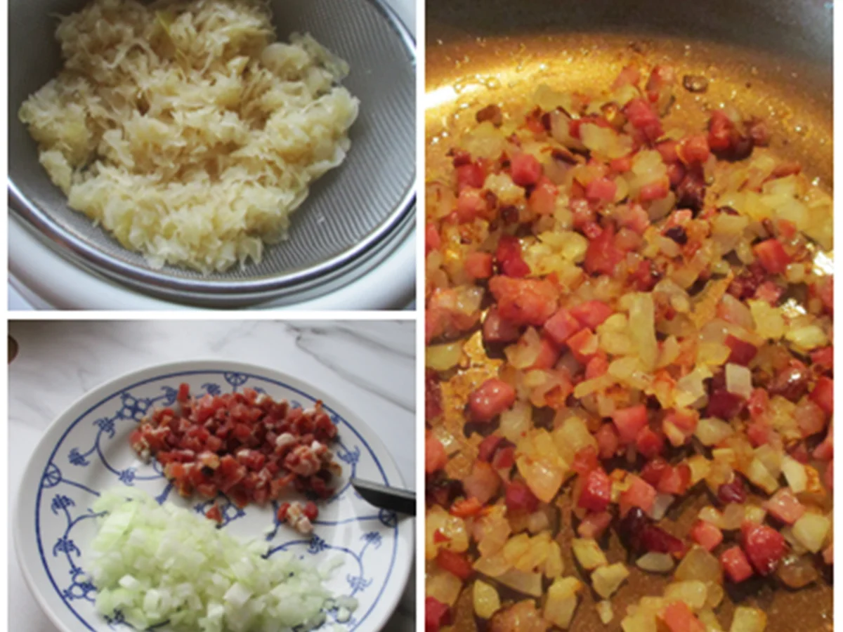 Kartoffel-Sauerkraut-Puffer mit Lachs und Joghurt-Dill-Dipp - Rezept - Bild Nr. 14685